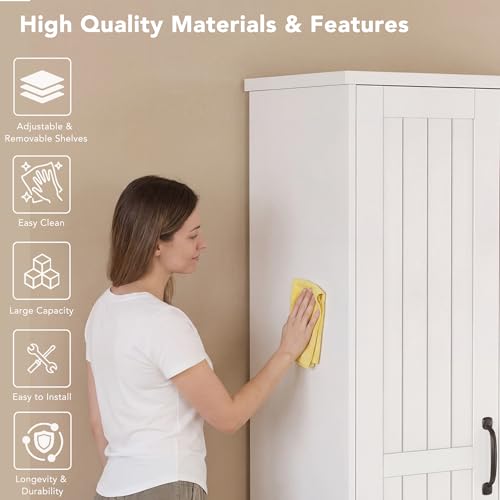 70" Tall Storage Cabinet