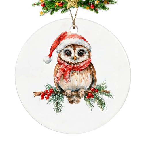 Owl Winter Ornament