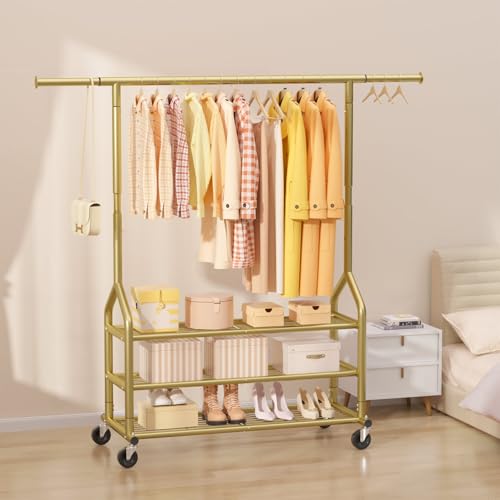 Heavy Duty Clothes Rack Load 688 LBS