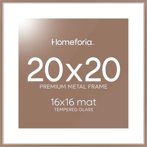 20x20 Mocha Picture Frame