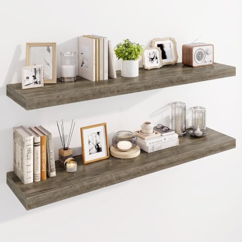 48" Floating Shelves for Wall (2 Count)