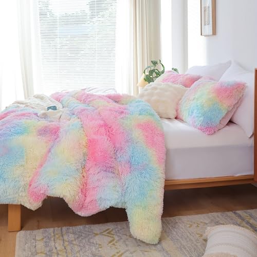 Fluffy Twin Comforter Set