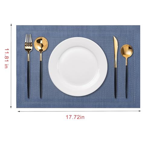Placemats Set of 6 Washable Indoor (6 Count)