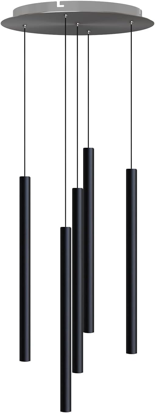 contec development CANALIS 5 Mini Pendant Lighting Black