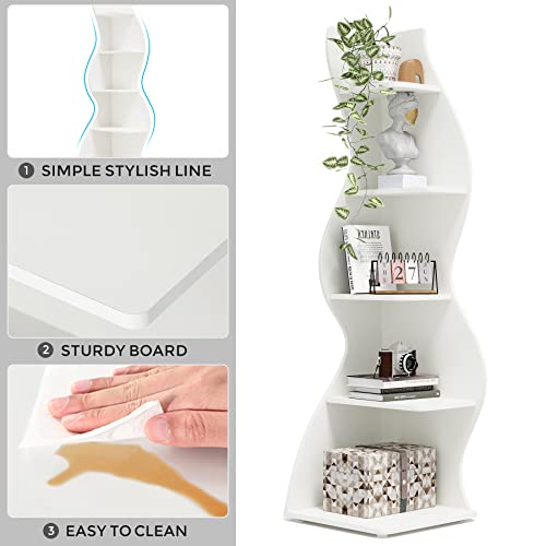 Corner Shelf Modern 5 (2 Count)