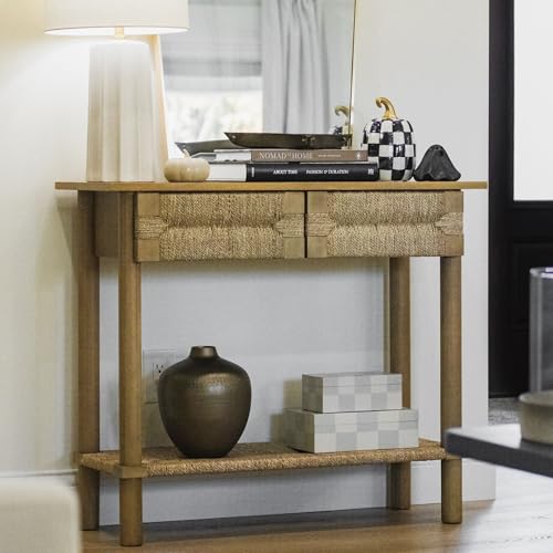 Beacon Wooden Sofa Console Table with Drawers