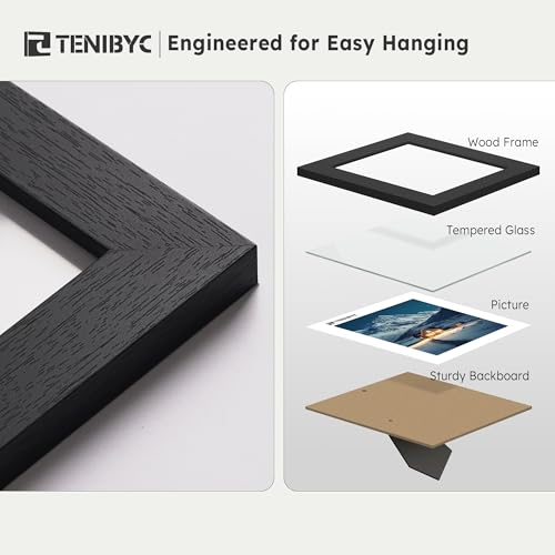 5x7 picture frame 6 Pack (6 Count)