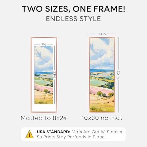 10x30 Rose Picture Frame