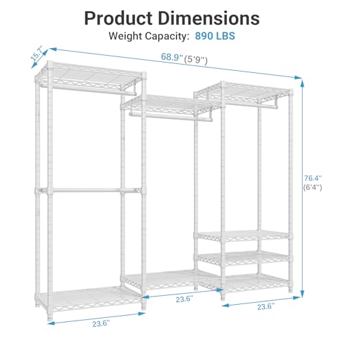 V5 Heavy Duty Clothes Rack