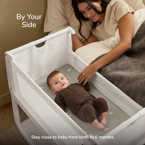 SnuzPod 5 Bedside Bassinet with Mattress