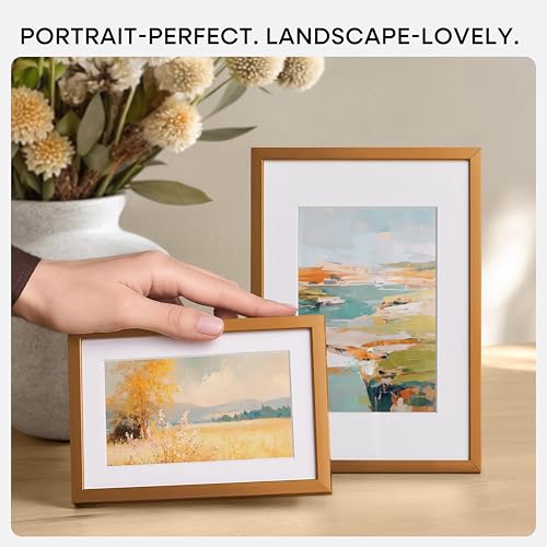 6x8 Bronze Picture Frame (2 Count)