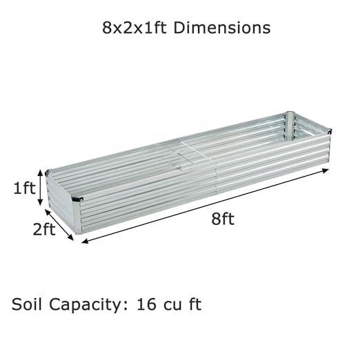 8x2x1ft 2 Pack (2 Count)
