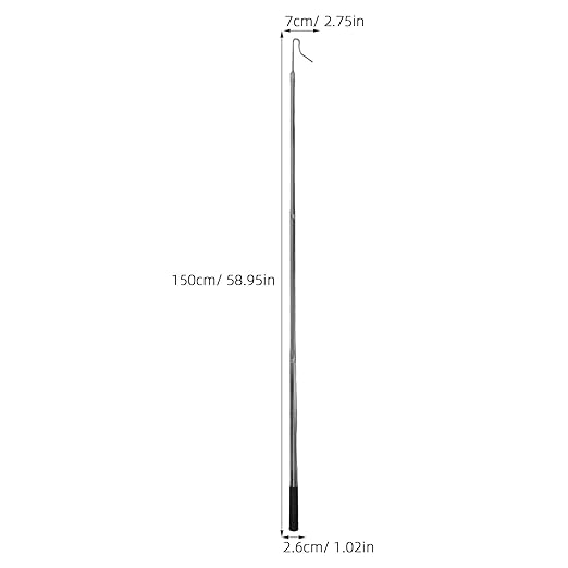 HEMOTON Chicken Grabber Capture Tool Retractable Poultry Leg Trap Hook Pole Farm Tools for Catching Turkey Geese Duck Fowl Bird