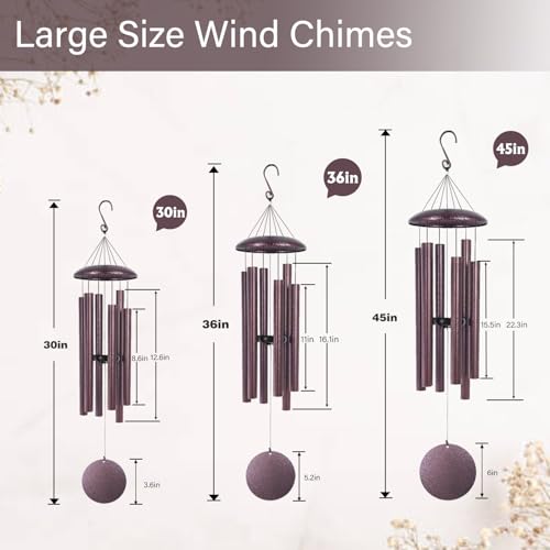 Personalized Memorial Wind Chime for Loss of Loved One 30