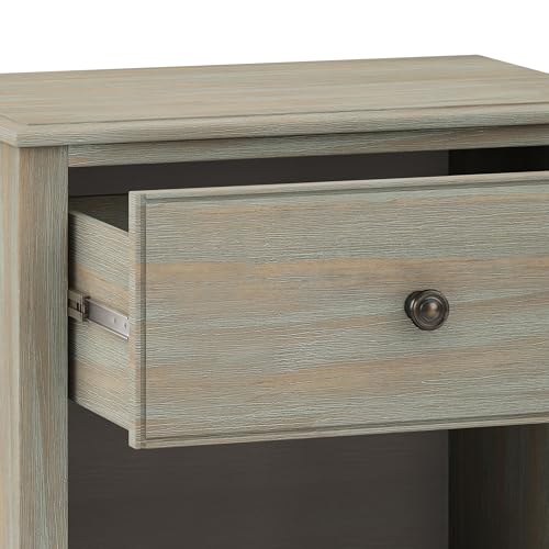 Hunter 20" Wide Solid Mango Nightstand in Refined Natural