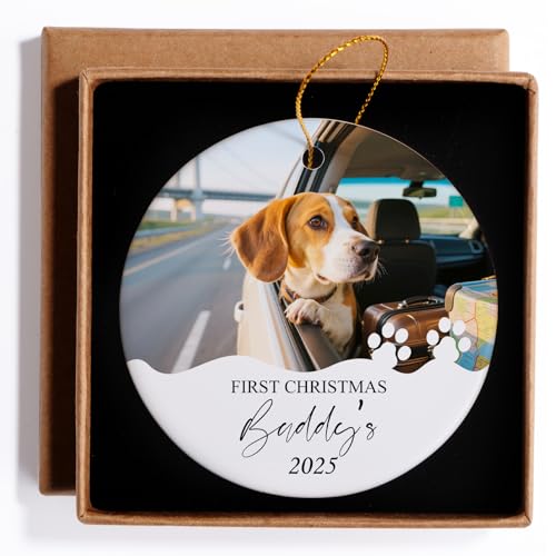Personalized Dog Photo Ornaments 2026