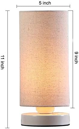 Bieye L10271 Linen Fabric Table Lamp