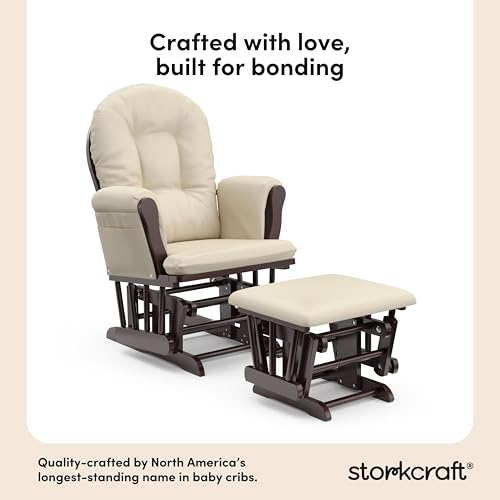 Premium Hoop Glider & Ottoman