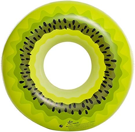 Jasonwell Giant Kiwi Pool Party Float Inflatable Pool Floats Tube Rafts with Fast Valves Summer Beach Swimming Pool Lounge Decorations Toys for Adults & Kids