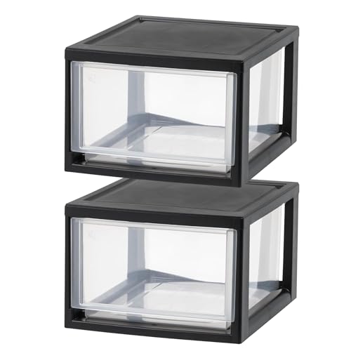 6 Pack Plastic Drawer Storage Organizer (6 Count)