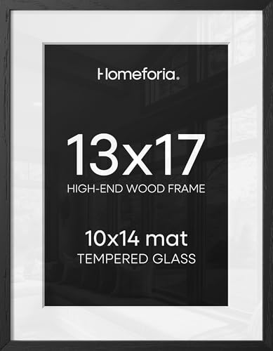 13x17 Black Oak Picture Frame