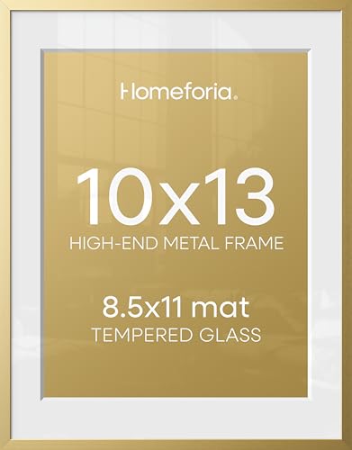 10x13 Gold Picture Frame (3 Count)