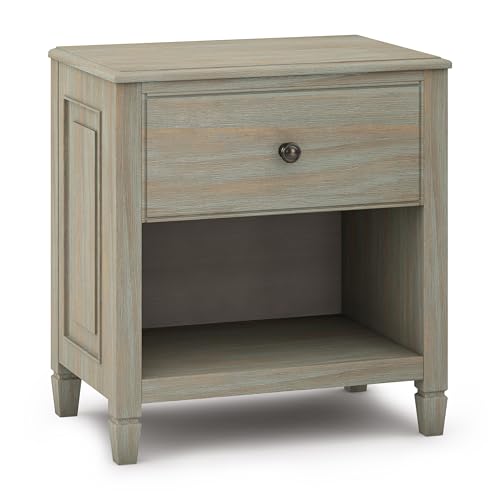 Hunter 20" Wide Solid Mango Nightstand in Refined Natural