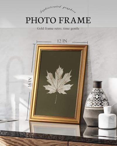 Vintage Gold Framed Wall Art for Living Room