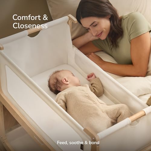 SnuzPod 5 Bedside Bassinet with Mattress