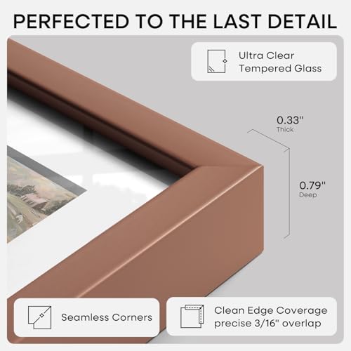 14x22 Mocha Picture Frame