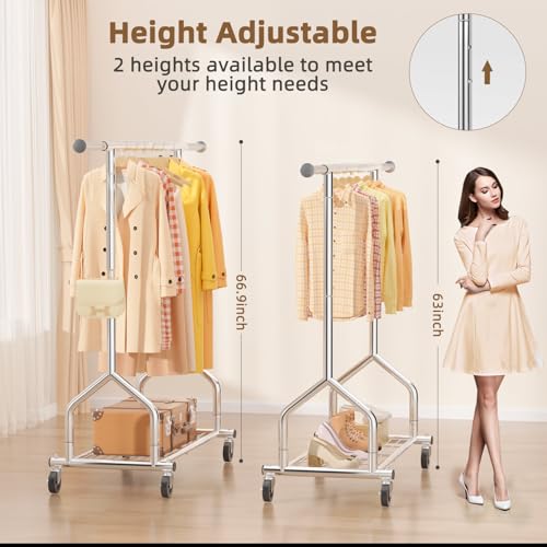 Heavy Duty Clothes Rack Load 424 LBS