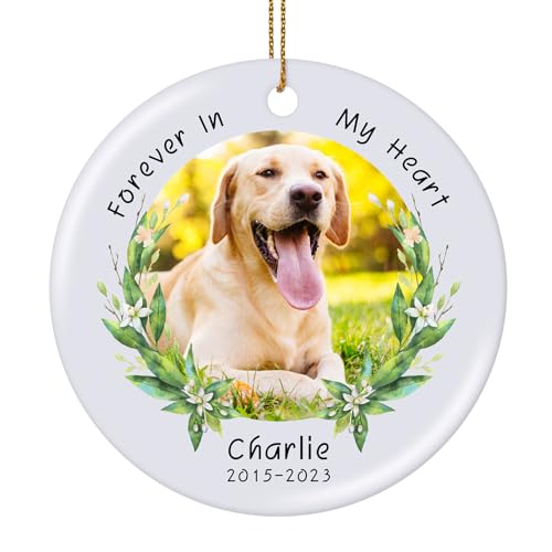 Personalized Dog Memorial Ornament