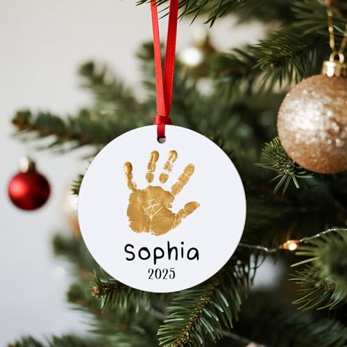 Baby Hand and Footprint Ornament