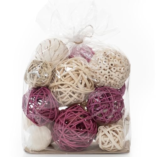 Large Decorative Vase Filler Bag with Orbs