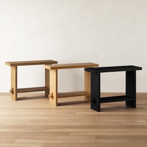 Virgo Wood Accent Storage Console Sofa Table (2 Count)