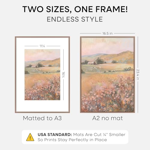 A2 Mocha Picture Frame
