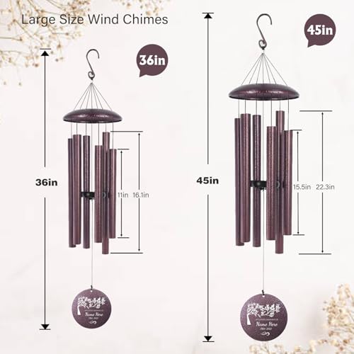 Personalized Memorial Wind Chimes