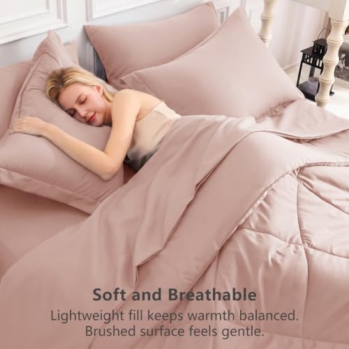 Full Size Comforter Sets Dusty Pink