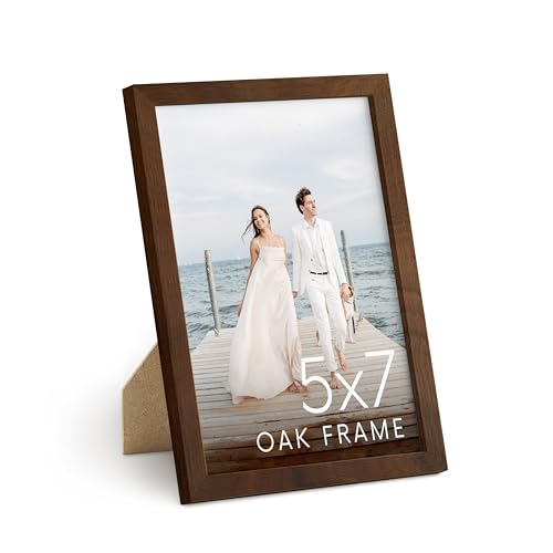 5x7 Walnut Oak Frame