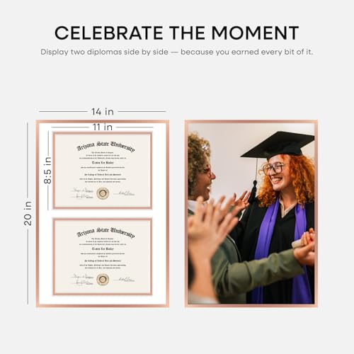 14x20 Rose Diploma Frame (3 Count)