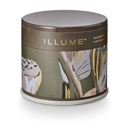 Candle Tin Woodfire Vanity 11.9 Ounce