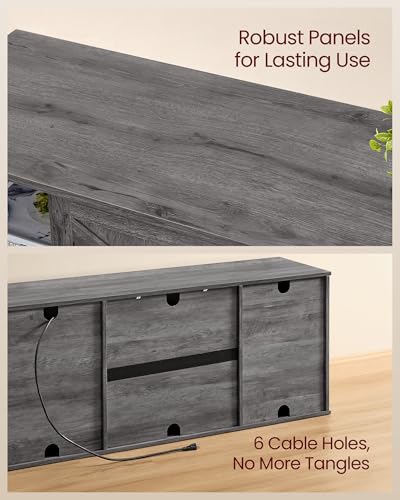 Farmhouse TV Stand for 65'' TV