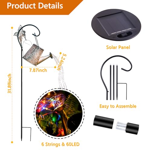 Solar Watering Can Light