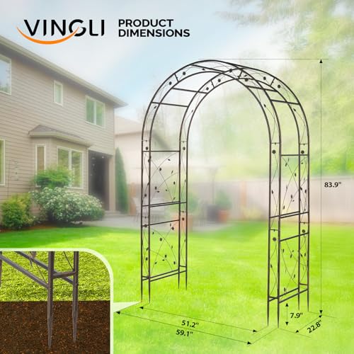 Garden Arbor Arch for Wedding Ceremony Party