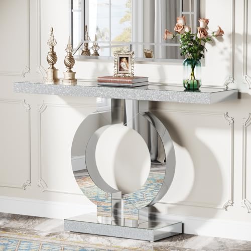 Modern Mirrored Console Table