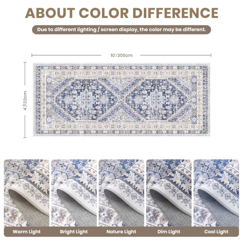 4x10 Runner Rug Non Slip (40 Sq Ft)