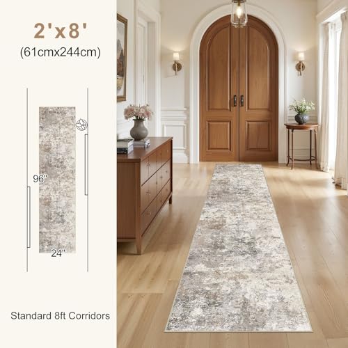 2x8 Washable Runner Rug for Hallway