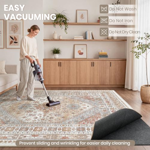Protective Cushioned Rug Pad 8x10