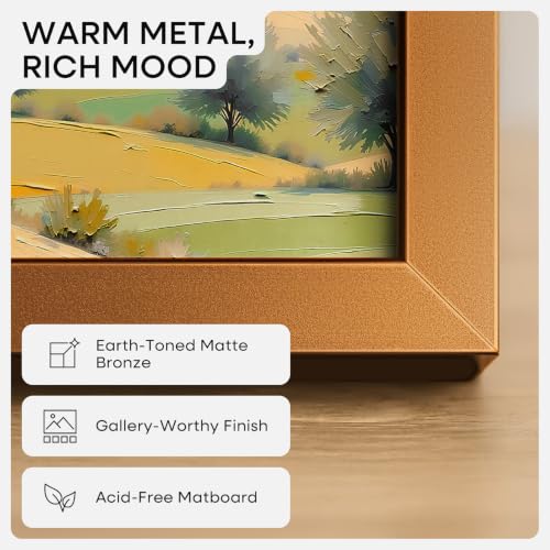 10x12 Bronze Picture Frame (2 Count)