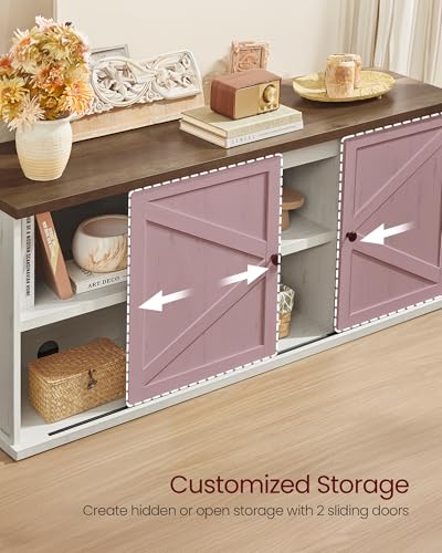 Farmhouse TV Stand for 65'' TV
